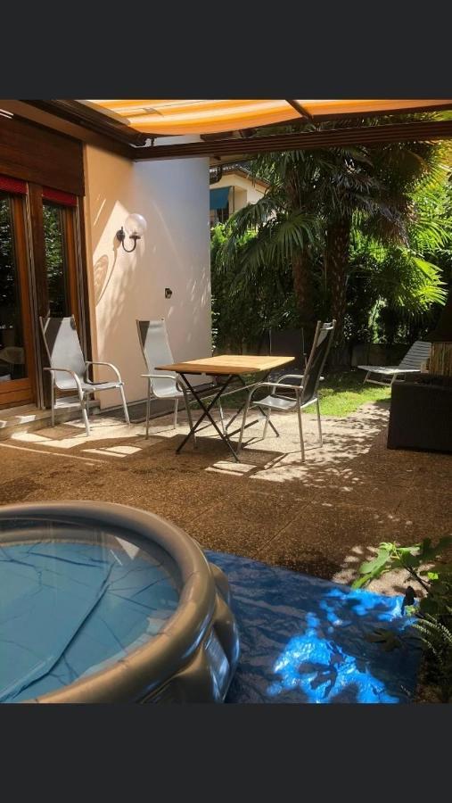 Gemuetliche Ferienwohnung Mit Garten Biasca Exterior foto